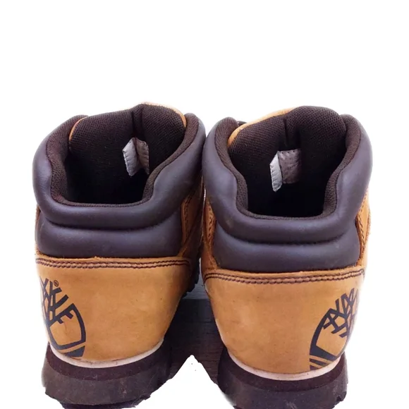 Timberland Boys 6.5 Waterproof Nubuck Leather Euro Hiking Boots - Picture 6 of 9